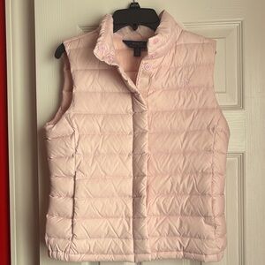 Polo Ralph Lauren Kids Light Pink Quilted Vest